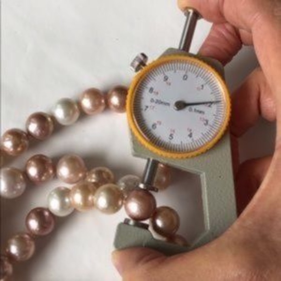 Honora Private Reserve Ming Pearl Strand-19 Inches - Hand Knotted (11.4-14.4mm) - Picture 8 of 11